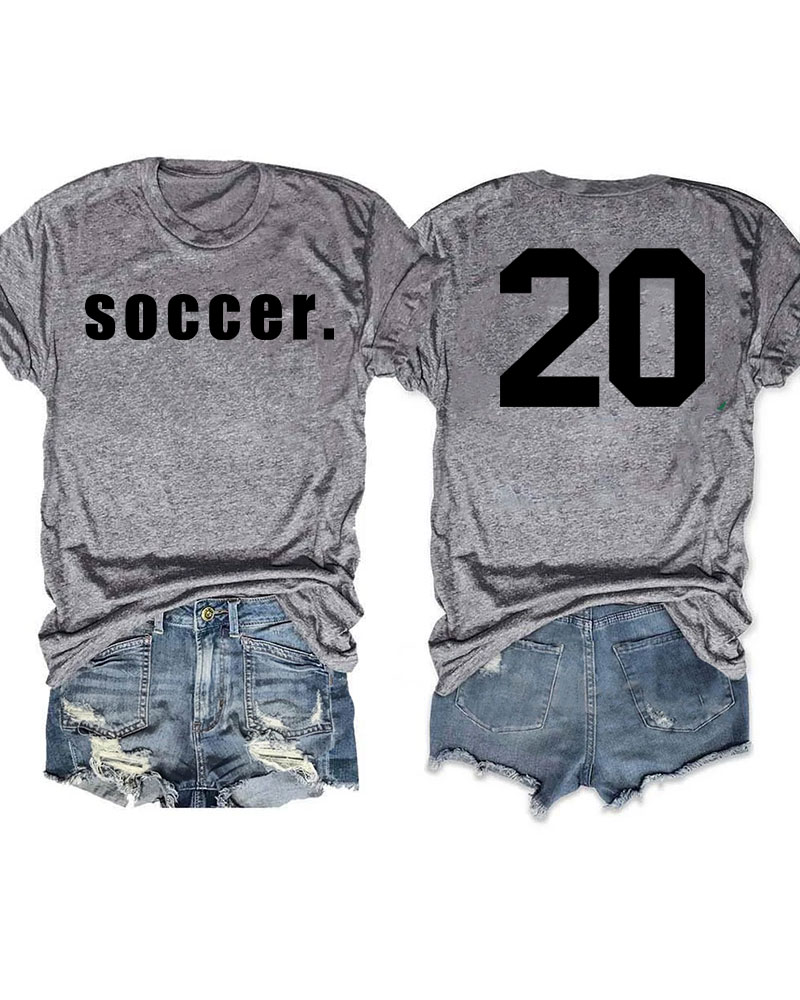 Soccer Custom T-shirt
