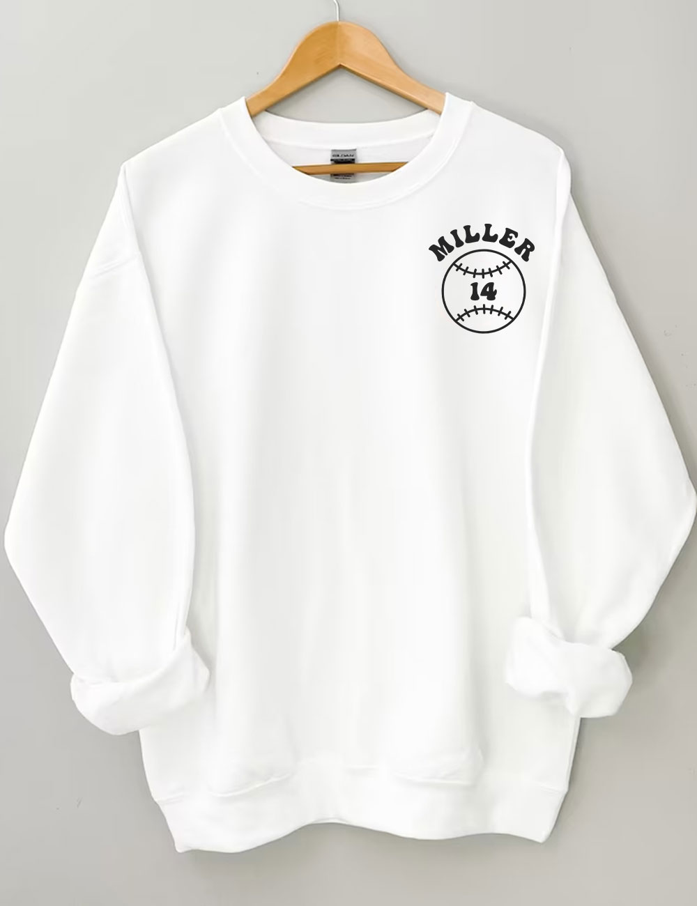 In My Softball Mom Era  Custom Sweatshirt