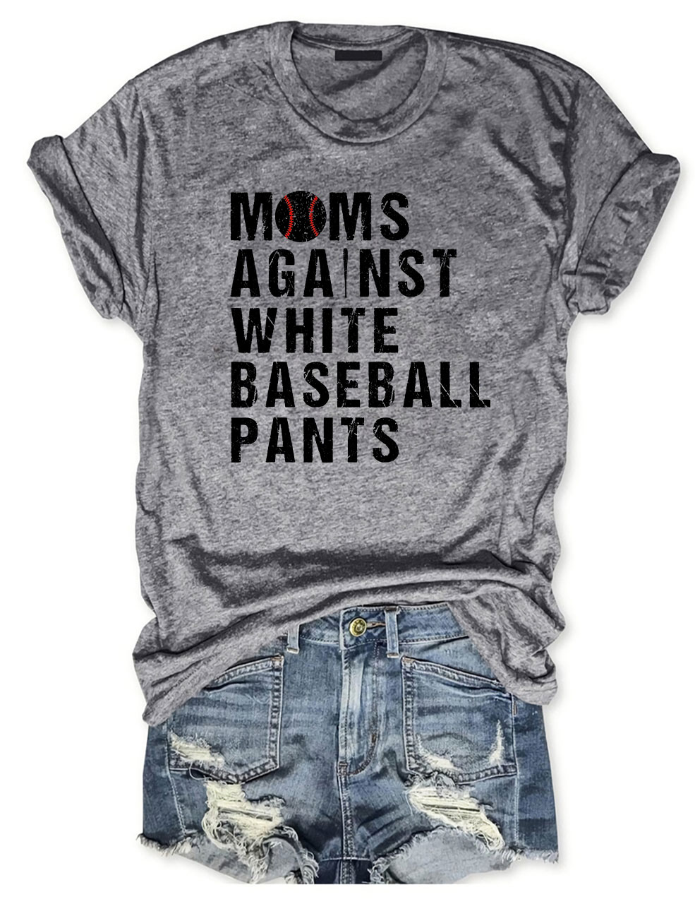 Funny Baseball Mom T-shirt