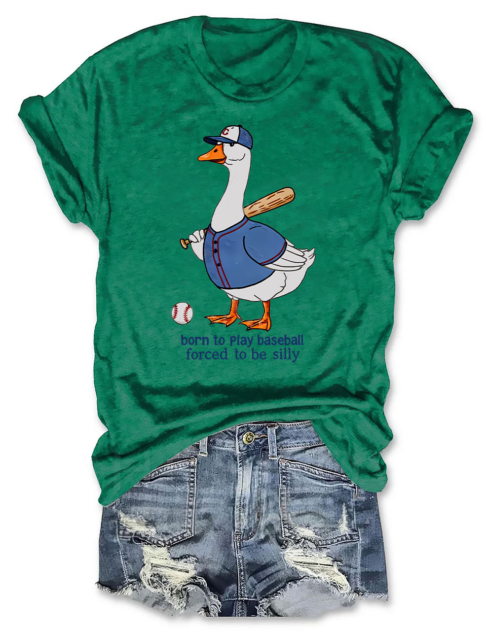 Silly Goose Baseball T-shirt