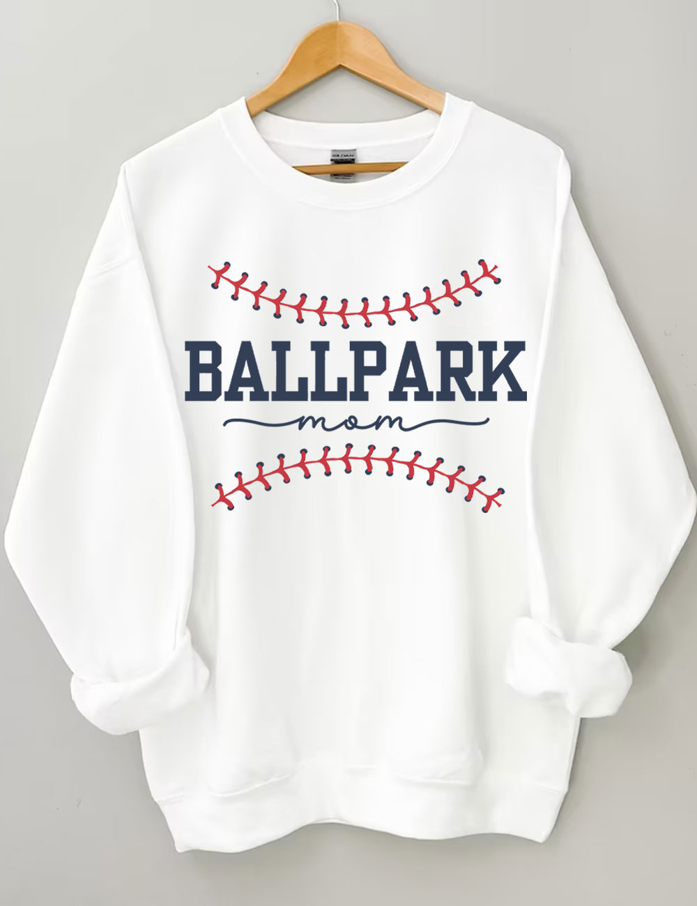 Custom Ballpark Mom Sweatshirt