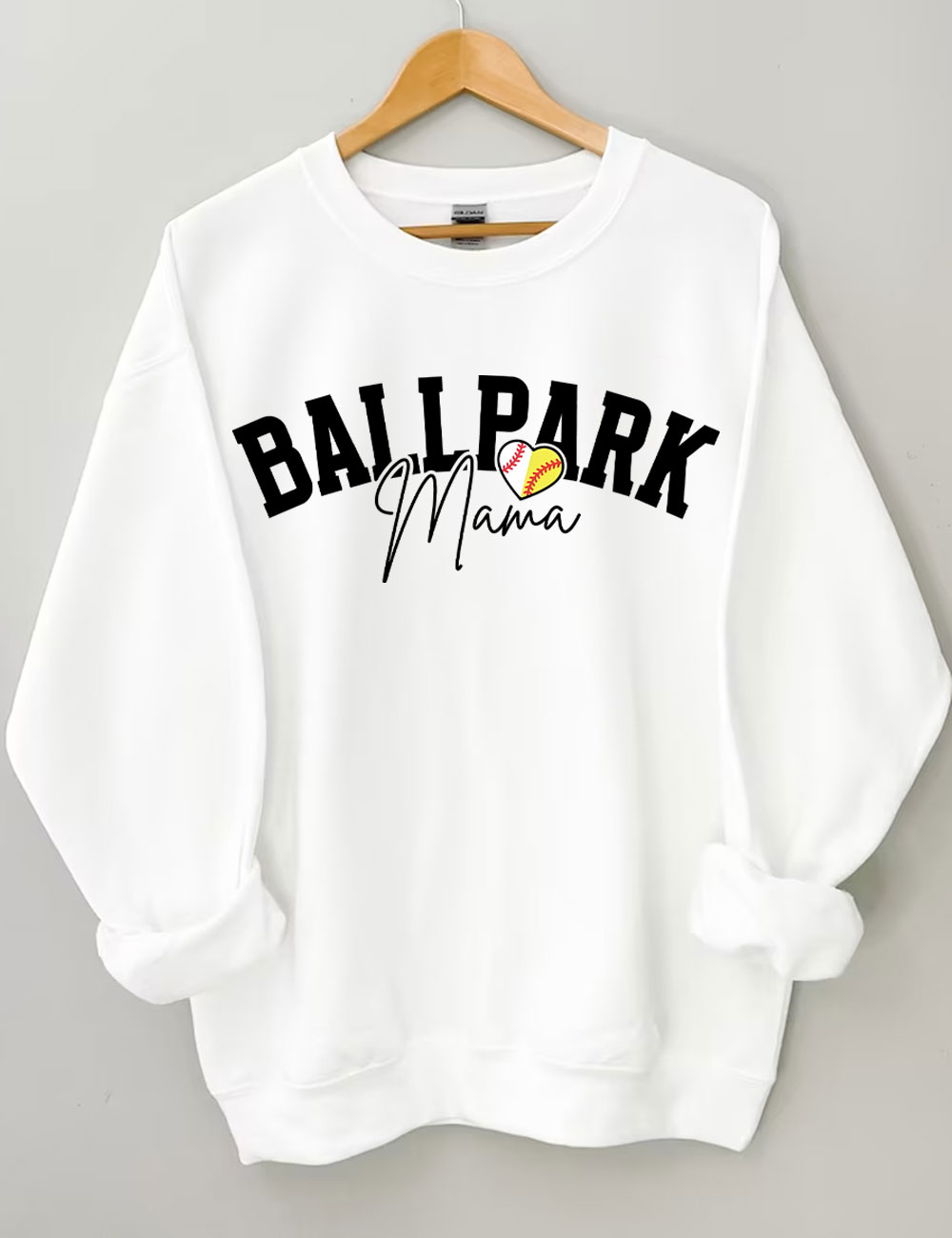 Custom Ballpark Mom Sweatshirt
