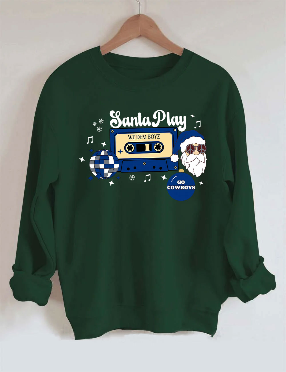 Dallas Cowboys Christmas Football Sweatshirt
