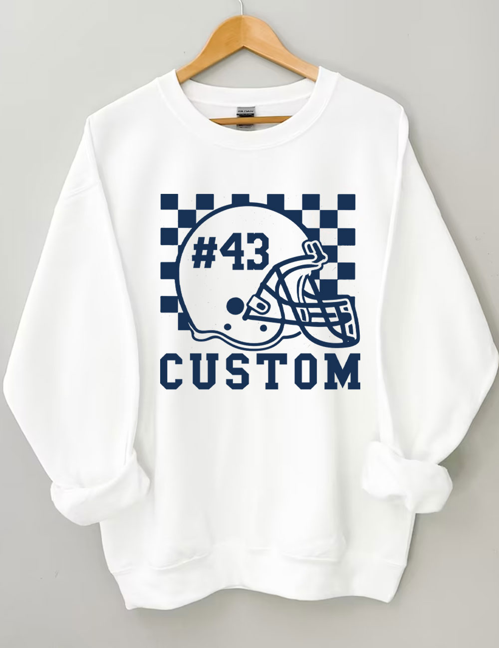 Custom Football Sweatshirt