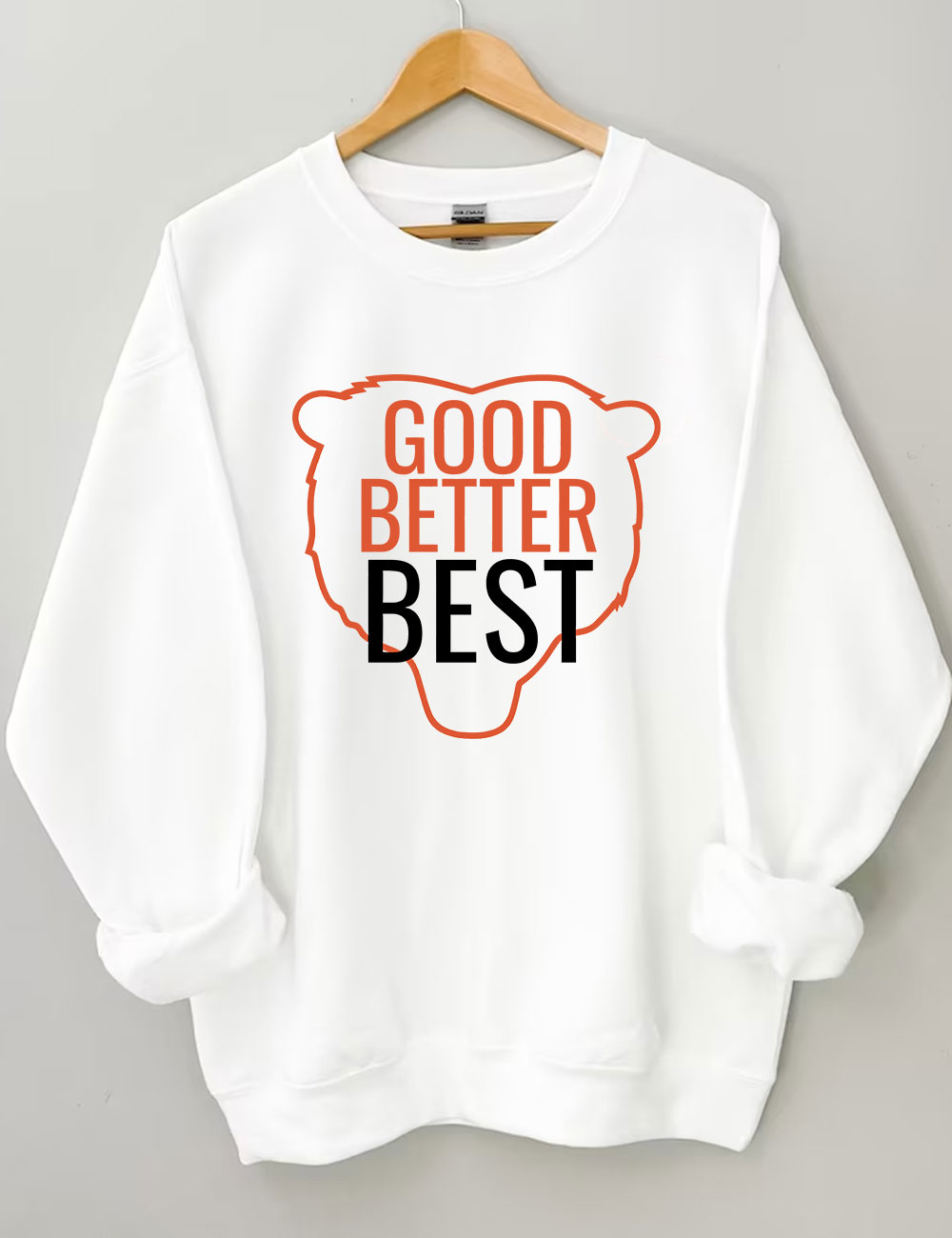 Chicago Football Good Better Best Funny Sweatshirt