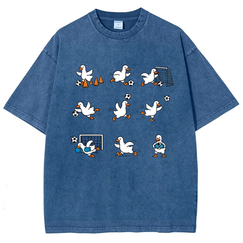 Funny Goose Soccer Washed T-shirt