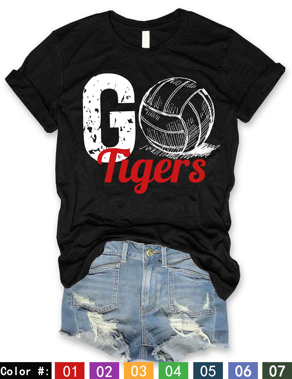 GO Volleyball Custom T-shirt