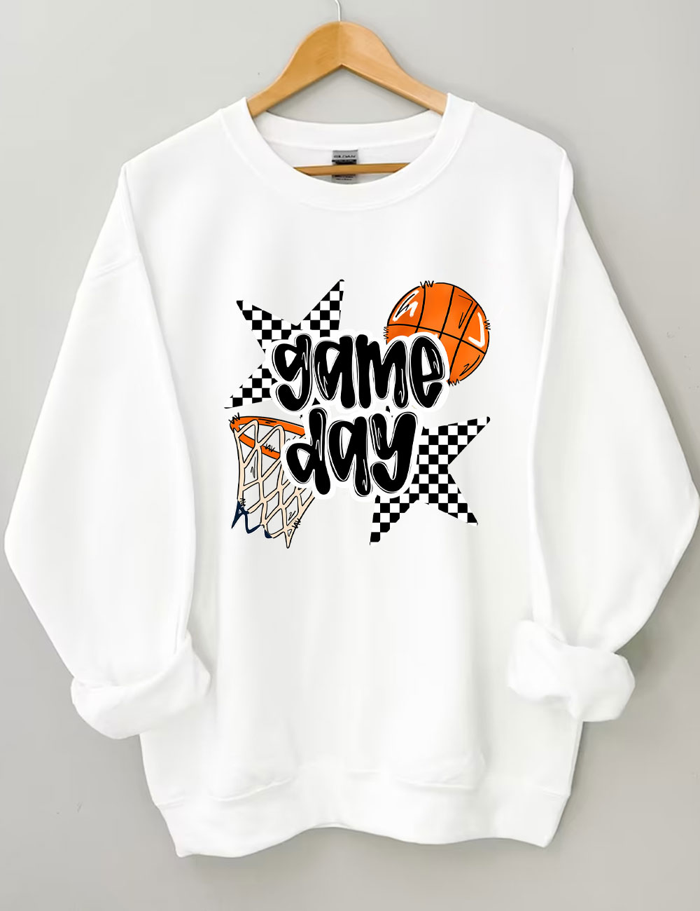 Custom Basketball Game Day Sweatshirt
