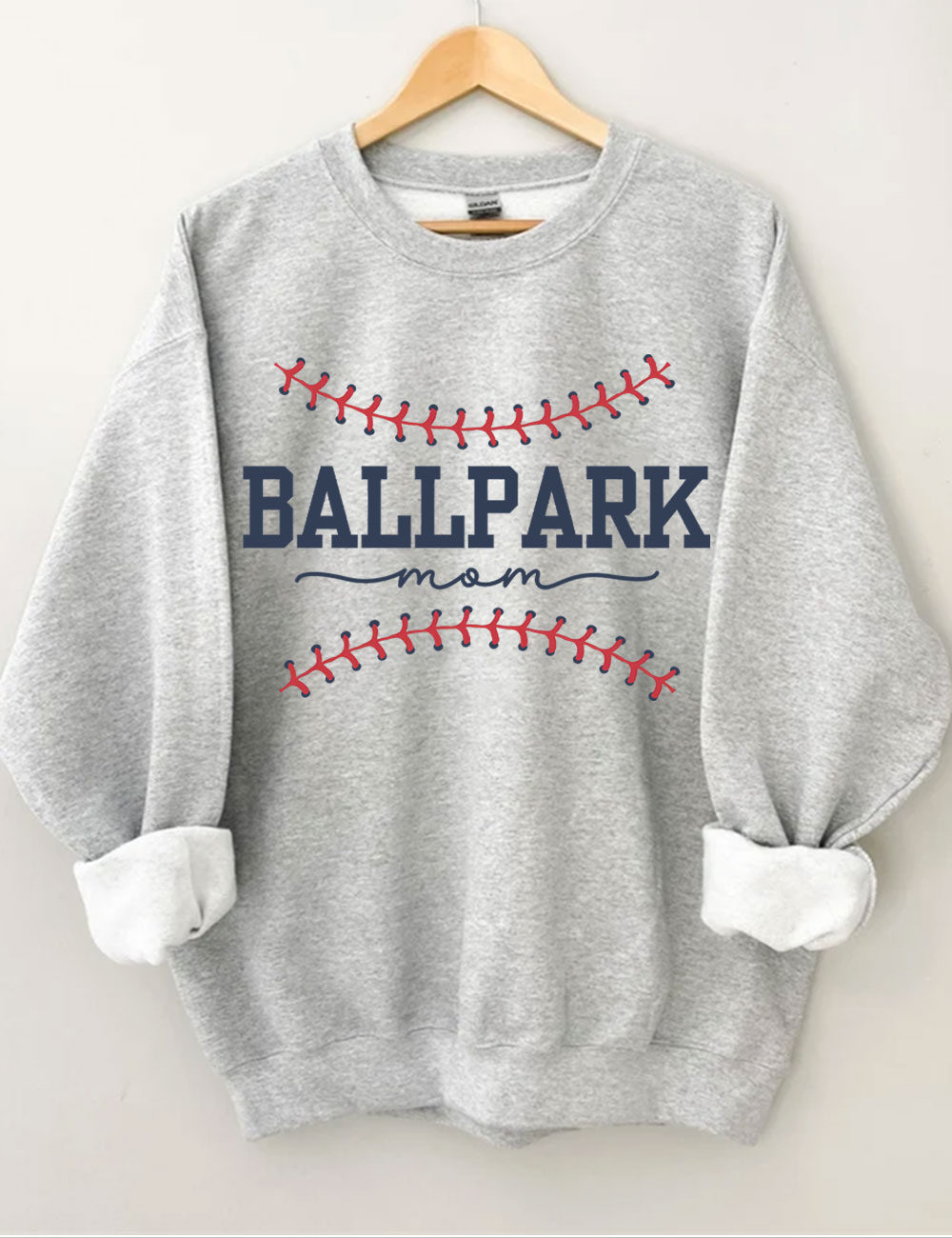 Custom Ballpark Mom Sweatshirt