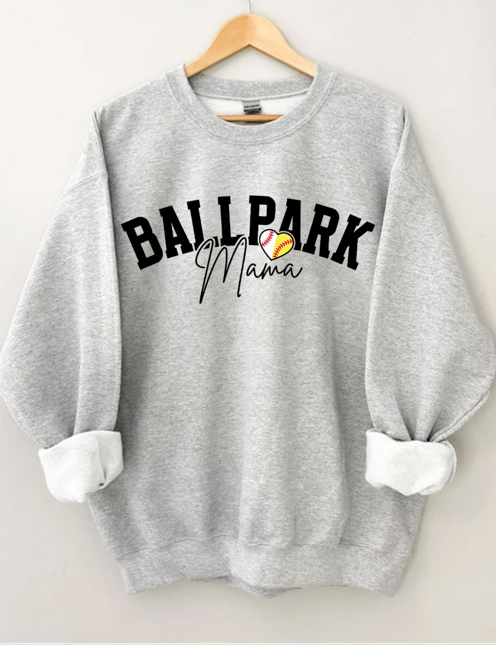 Custom Ballpark Mom Sweatshirt