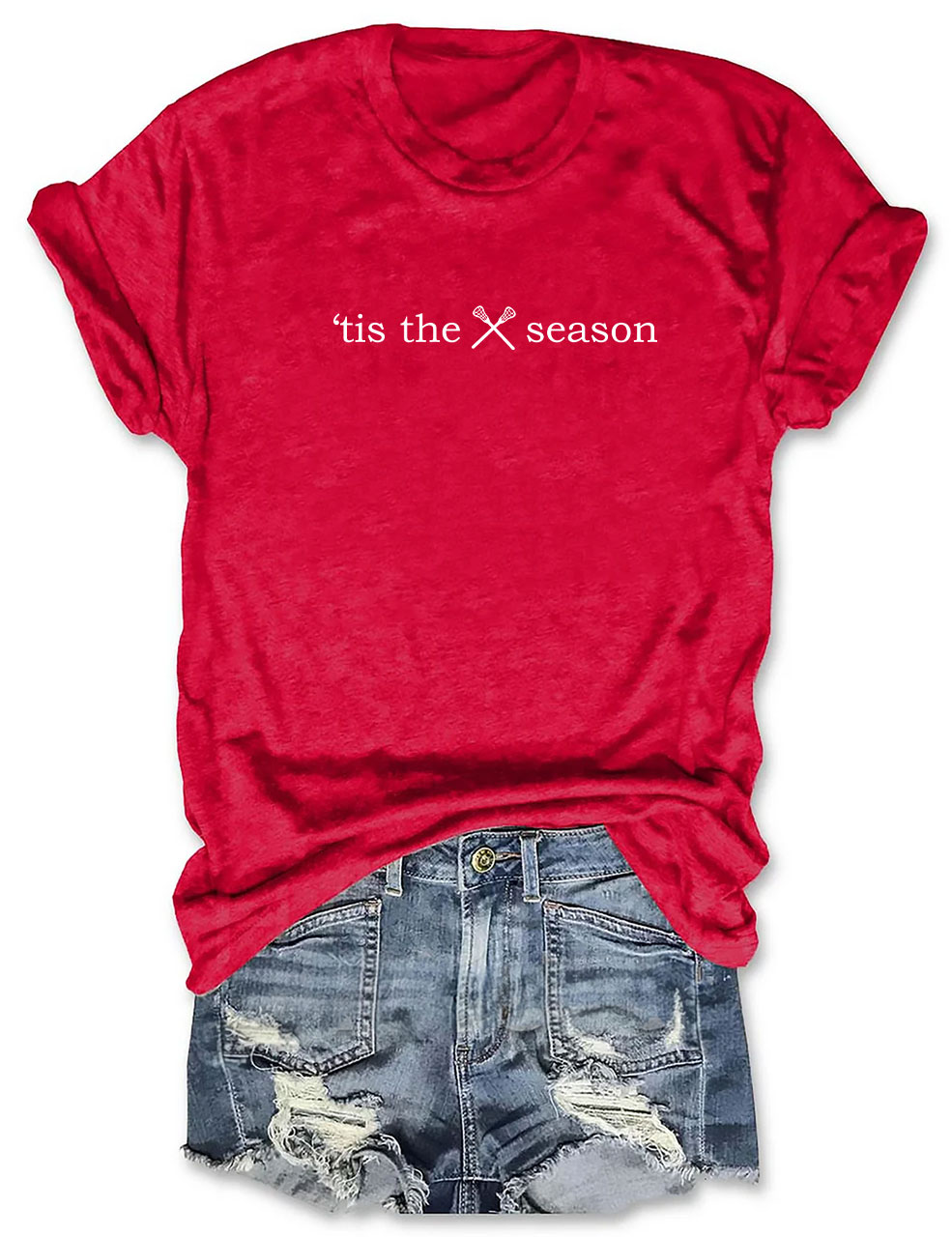 Tis The Season Funny Lacrosse T-shirt
