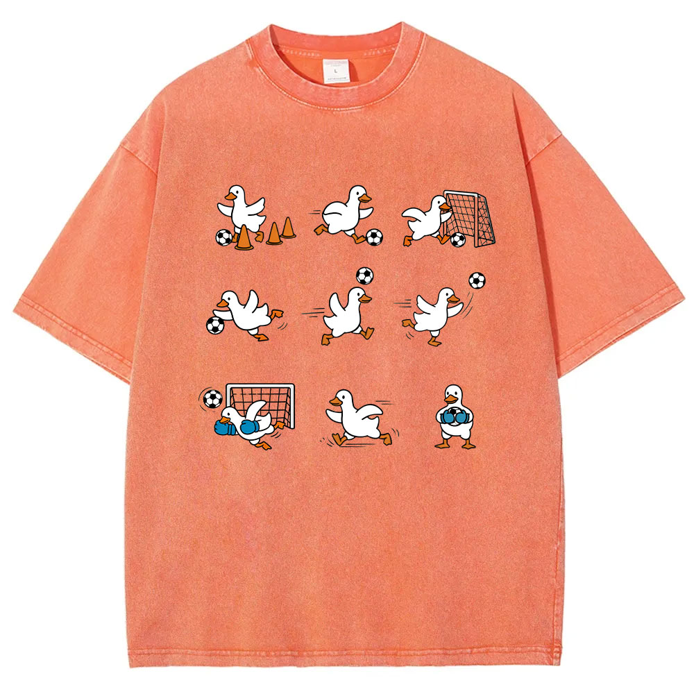 Funny Goose Soccer Washed T-shirt