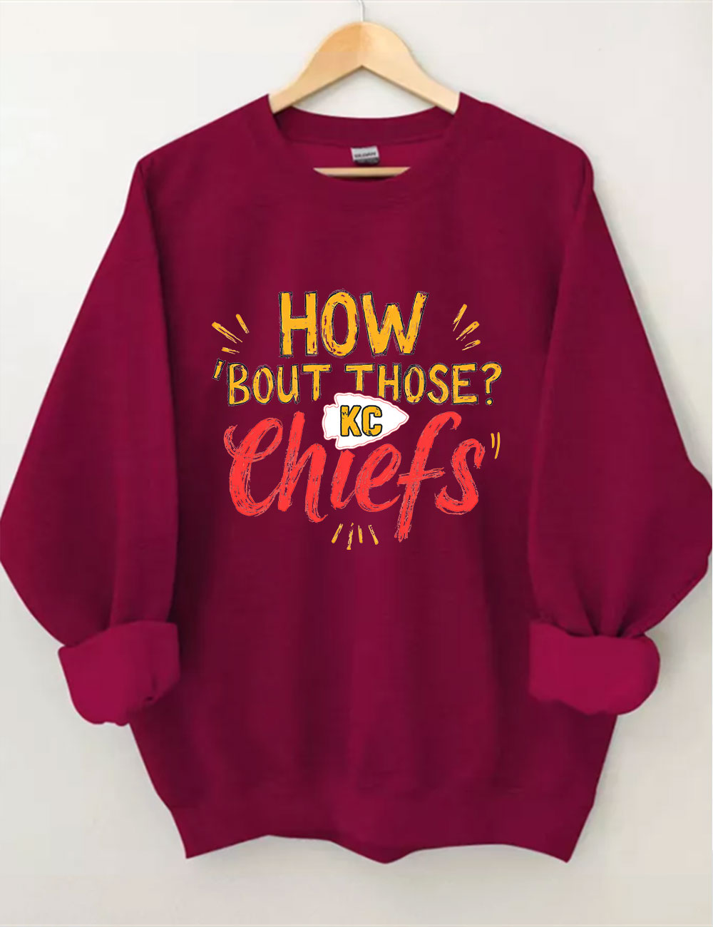 How 'Bout those Chiefs KC Football Sweatshirt