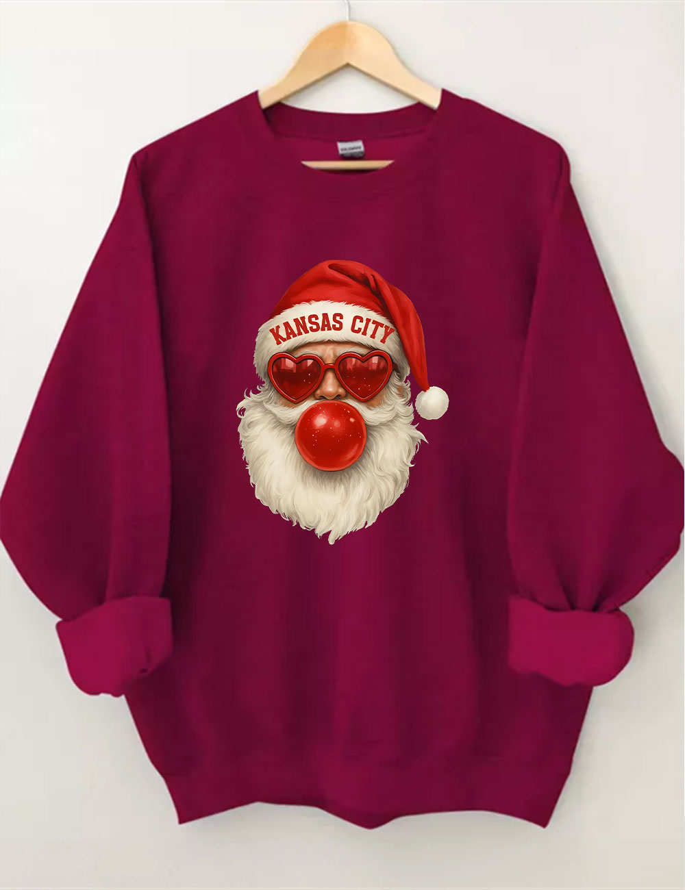 Kansas City Football Christmas Sweatshirt