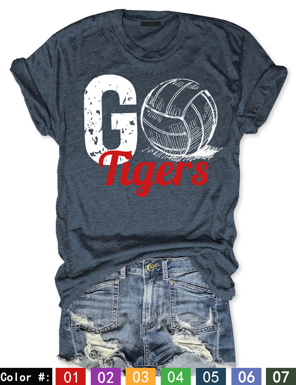 GO Volleyball Custom T-shirt