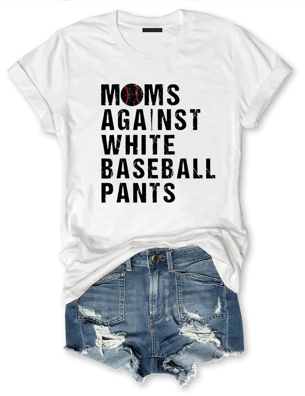 Funny Baseball Mom T-shirt