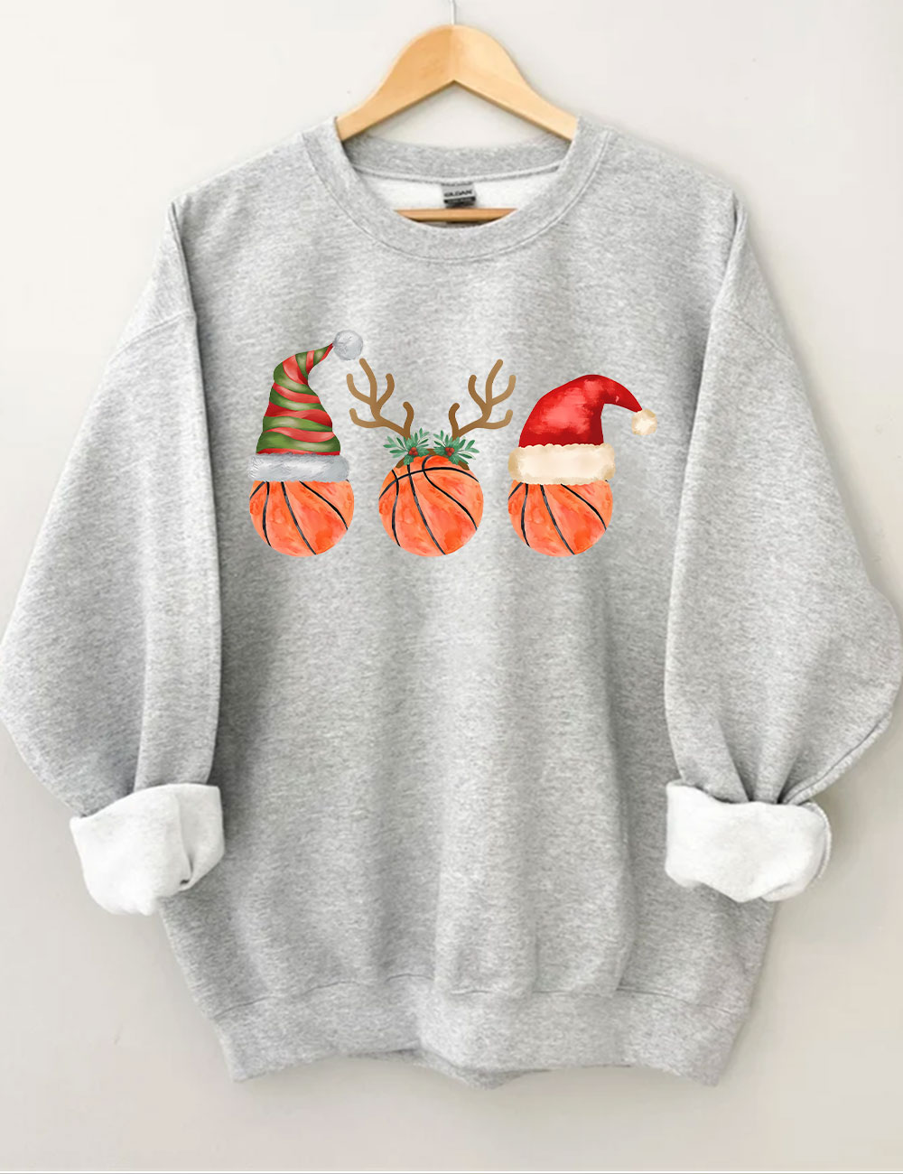 Christmas Basketball Sweatshirt
