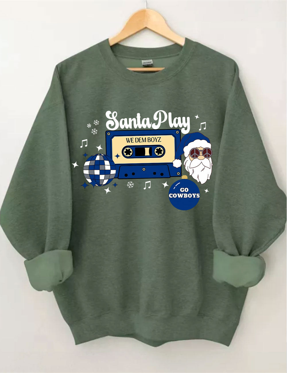 Dallas Cowboys Christmas Football Sweatshirt
