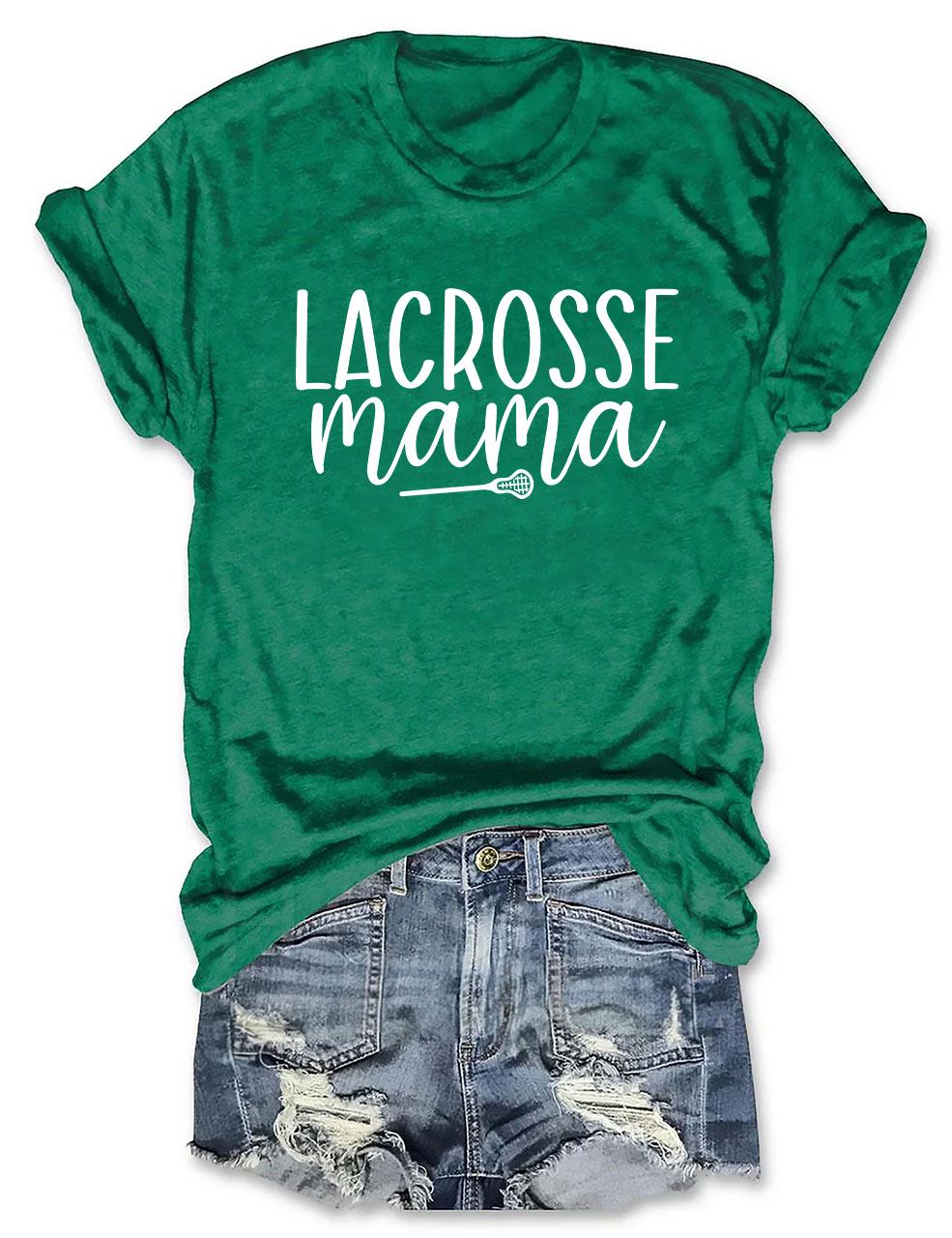 Lacrosse Mama Funny T-shirt