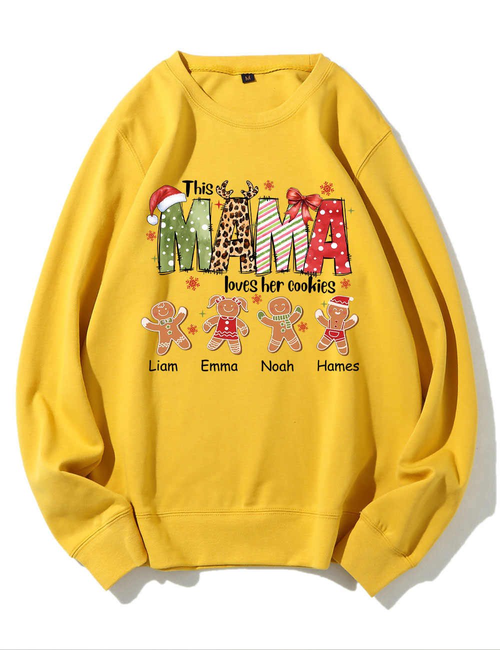 Custom This Mama Loves Her Cookies Christmas Sweatshirt