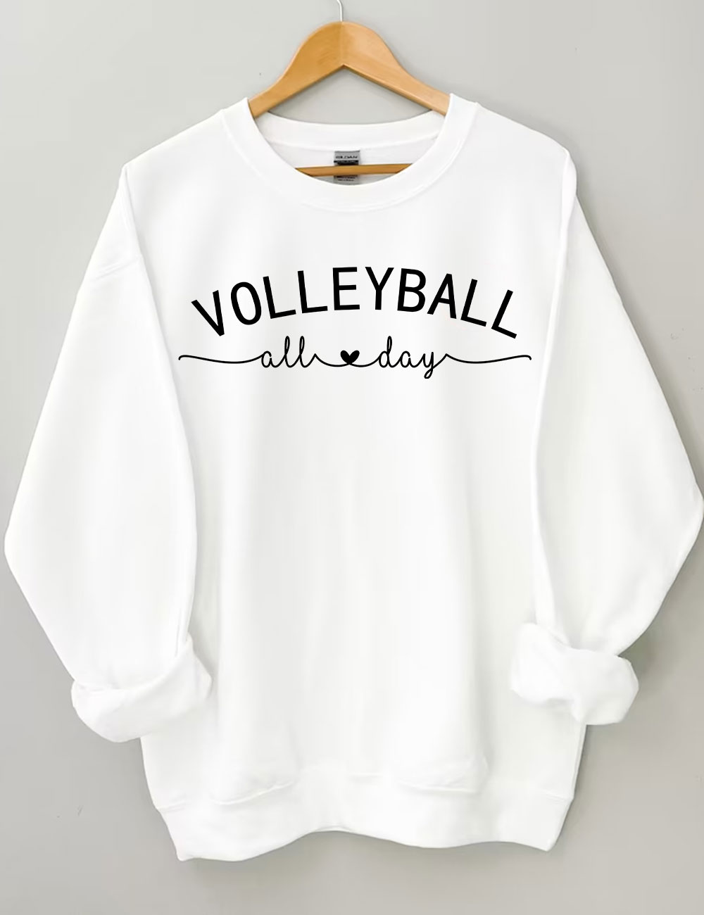 Volleyball All Day Custom Sweatshirt