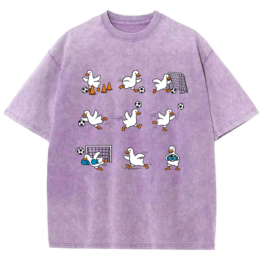 Funny Goose Soccer Washed T-shirt