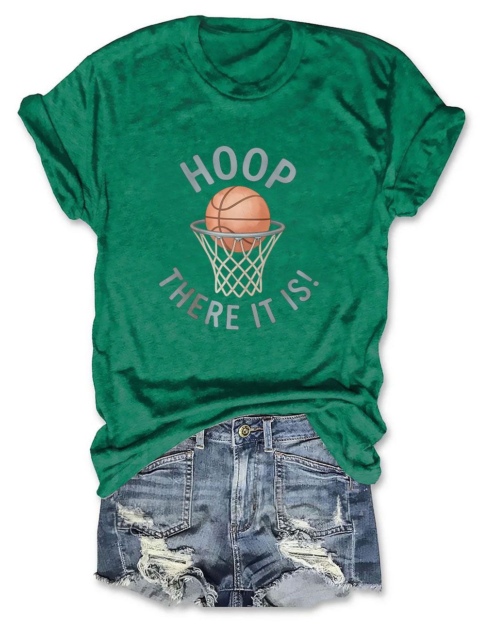 Hoop There It Is Basketball T-Shirt