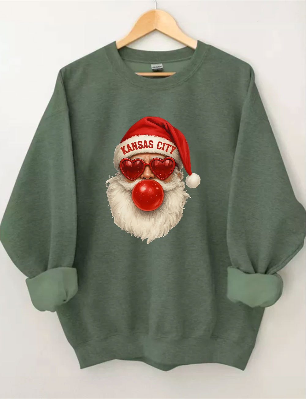 Kansas City Football Christmas Sweatshirt