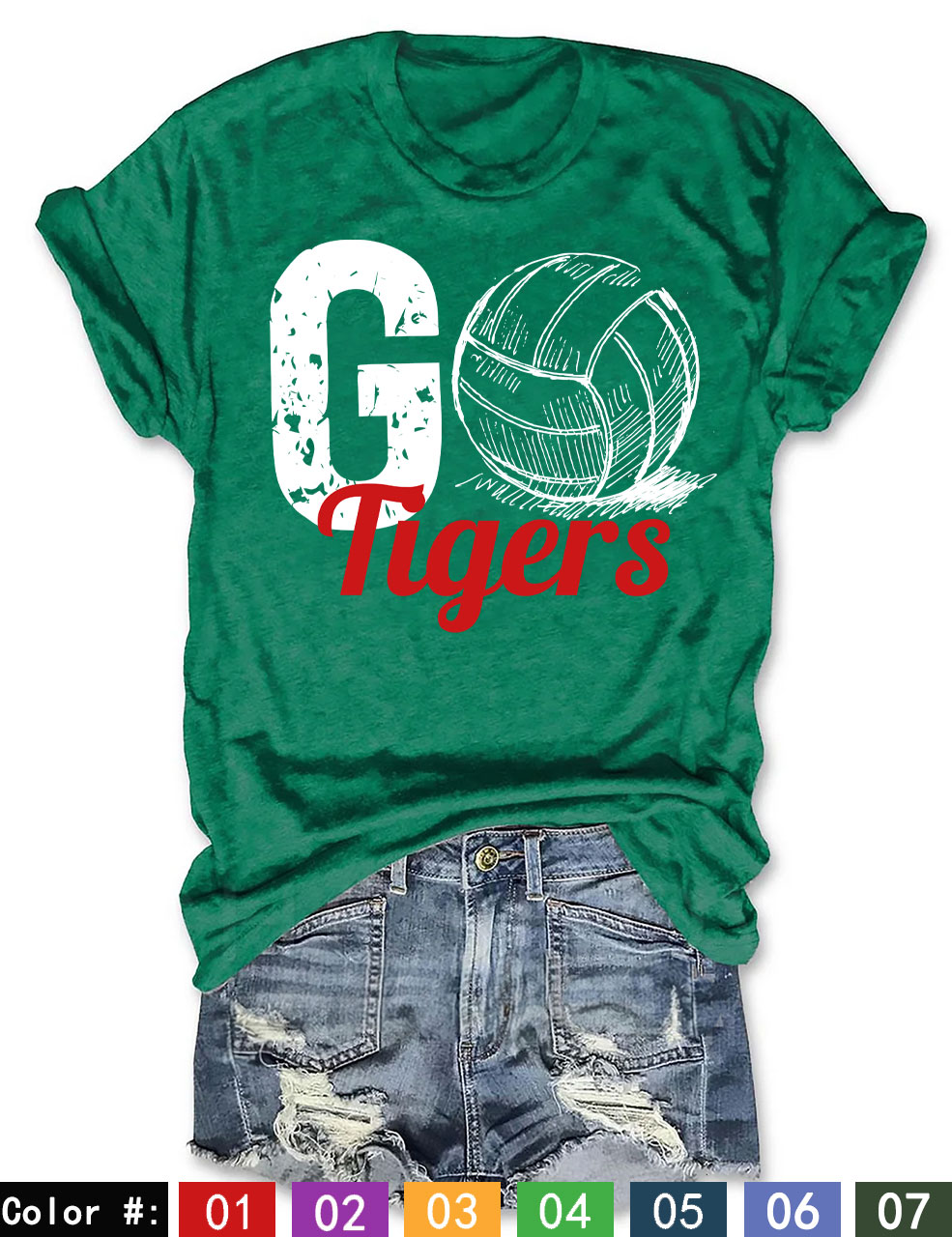 GO Volleyball Custom T-shirt