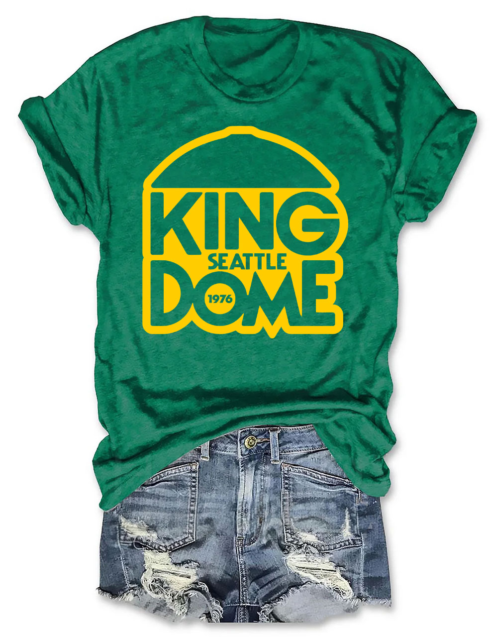 The Kingdome 1976 Baseball T-shirt