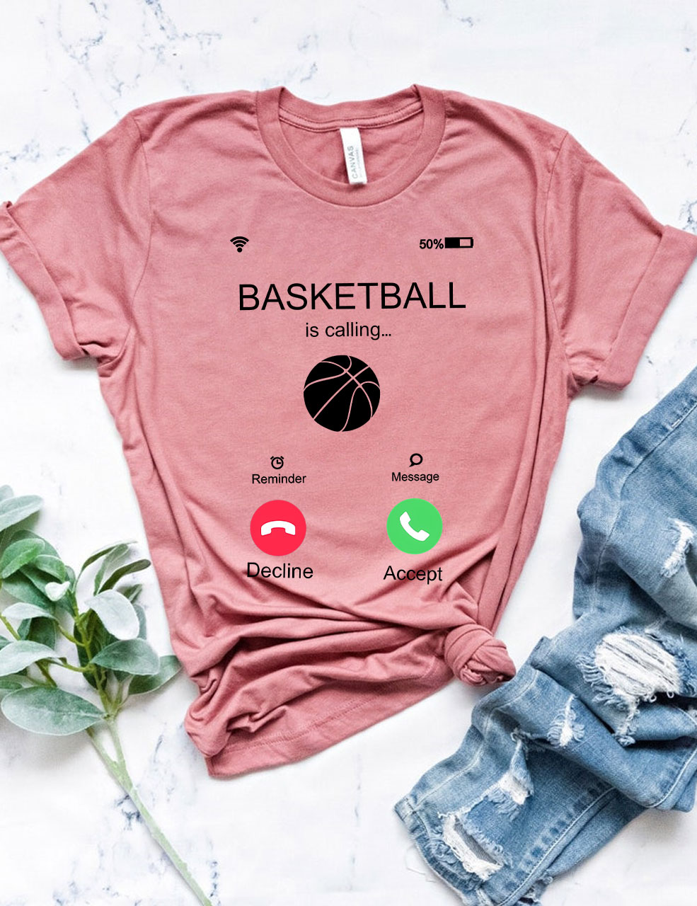 Basketball Is Calling T-shirt