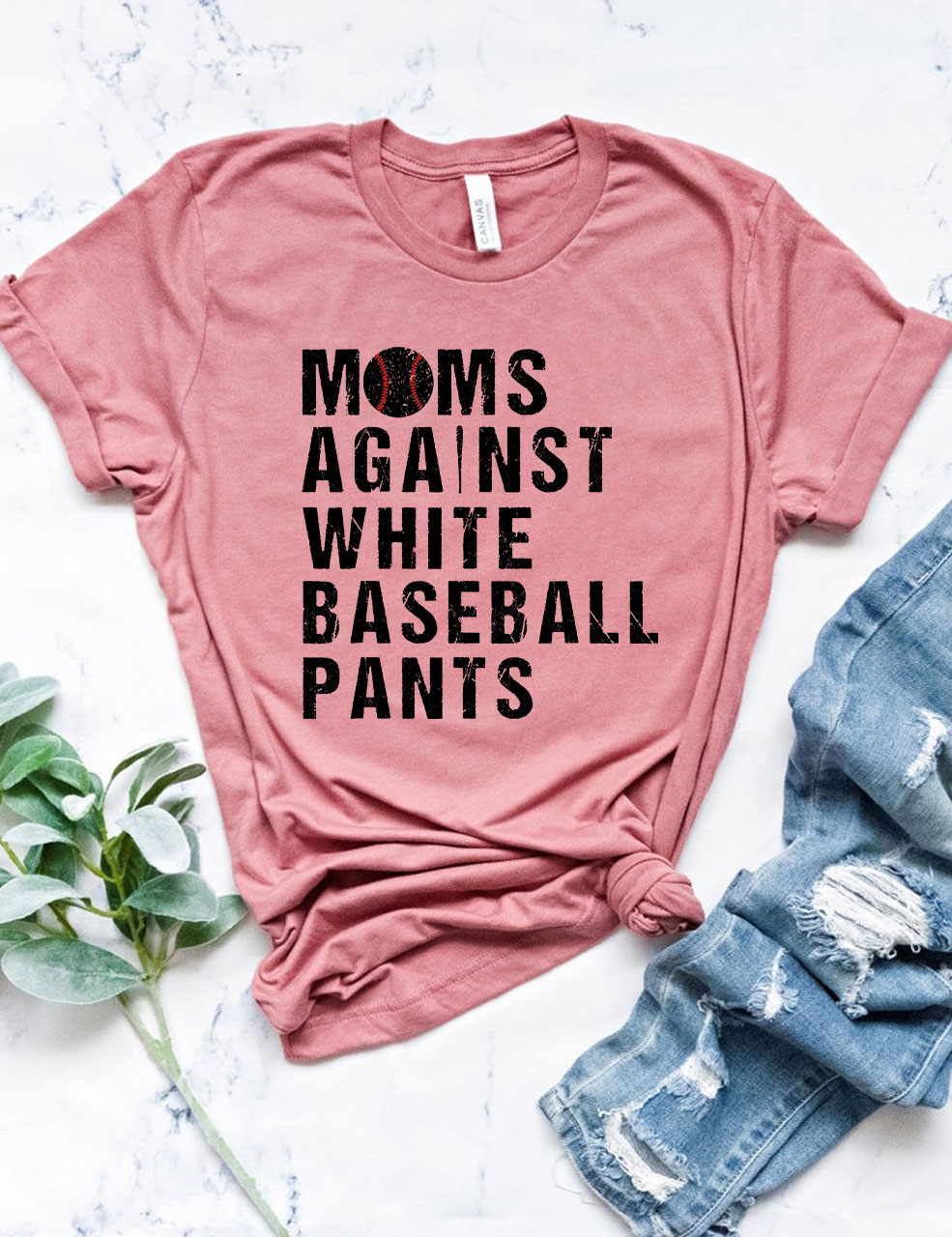 Funny Baseball Mom T-shirt