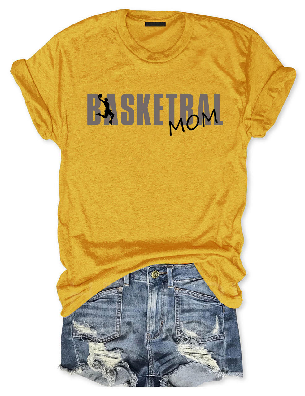 Custom Basketball Mom T-shirt