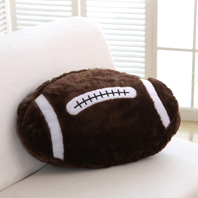 Creative Football Pillow Simulation Basketball Plush Toy Pillow Gift Cushion Doll Cushion Doll Doll Wholesale