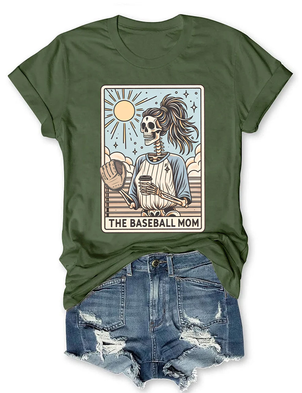 Baseball Mom T-shirt