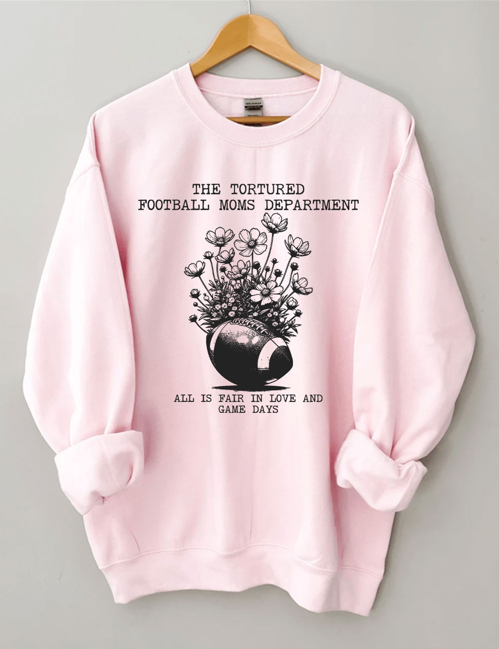 Tortured Football Moms Department Sweatshirt