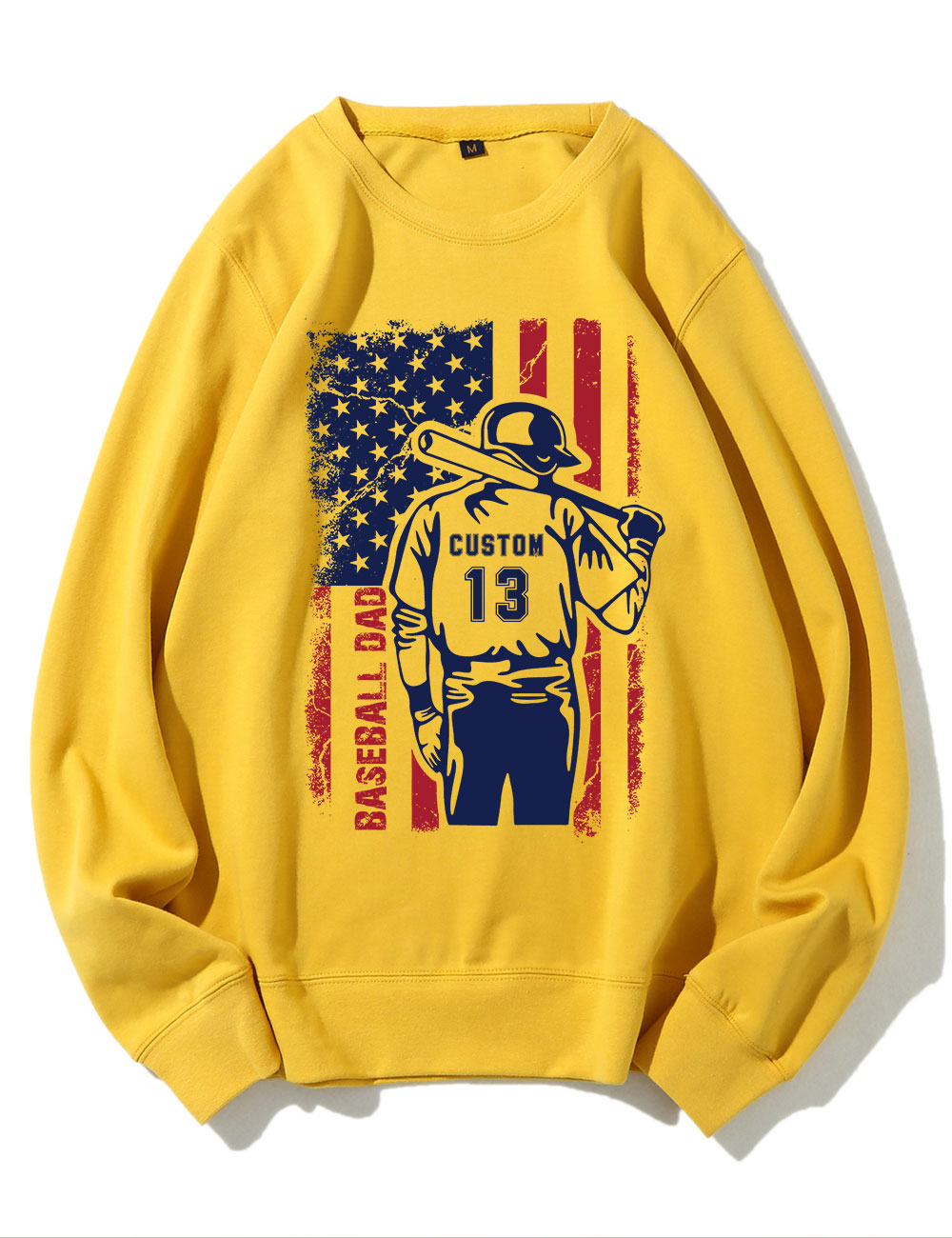 Custom Baseball Dad Sweatshirt