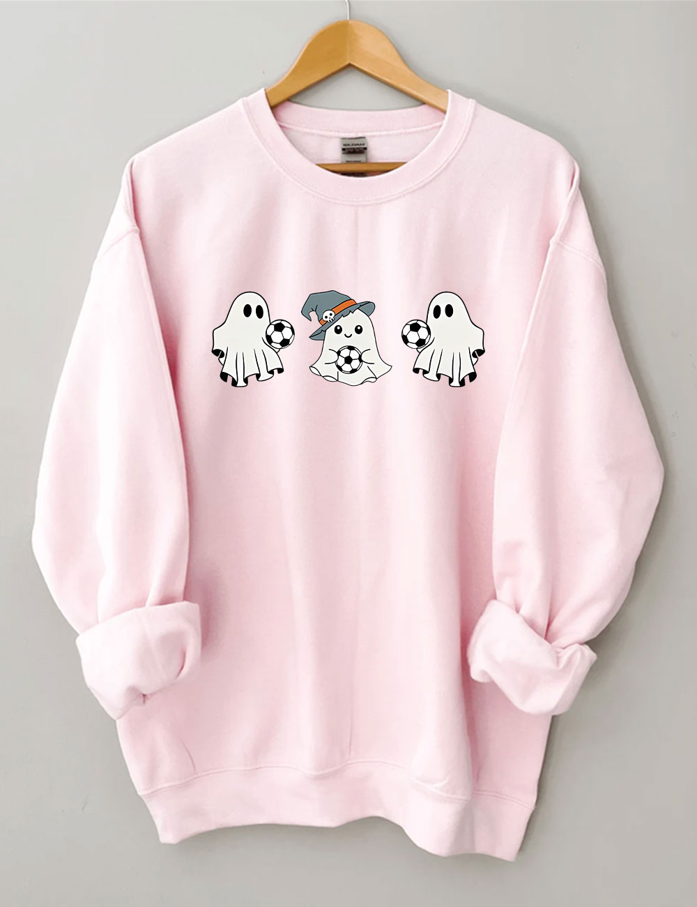 Soccer Ghost Funny Sweatshirt