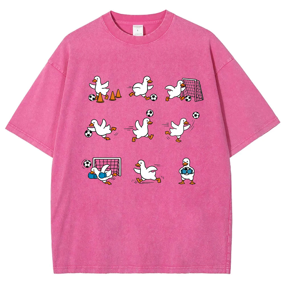 Funny Goose Soccer Washed T-shirt