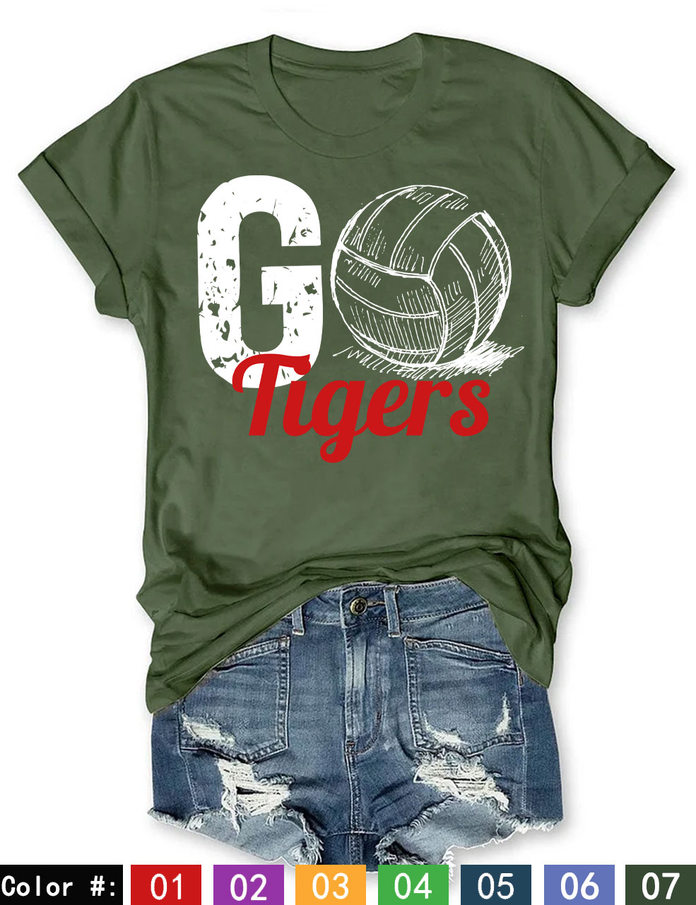 GO Volleyball Custom T-shirt