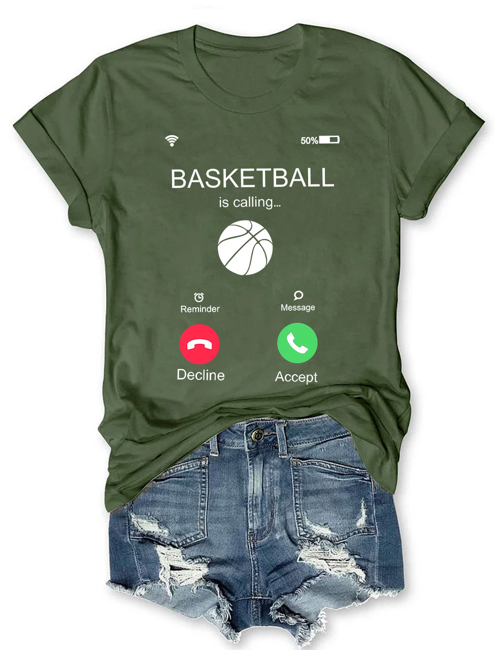 Basketball Is Calling T-shirt