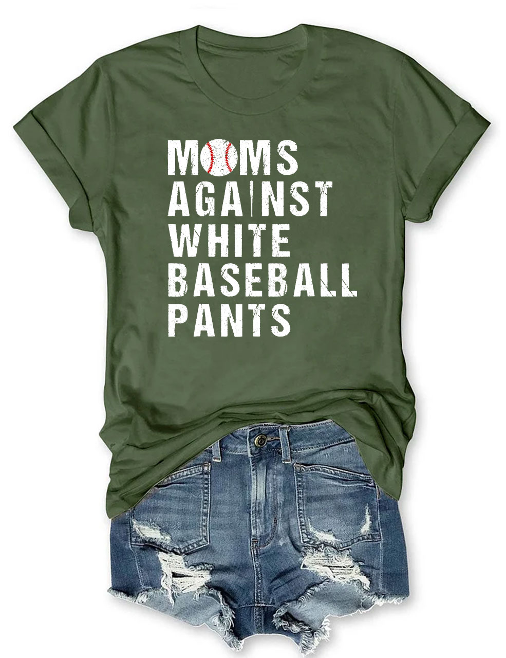 Funny Baseball Mom T-shirt