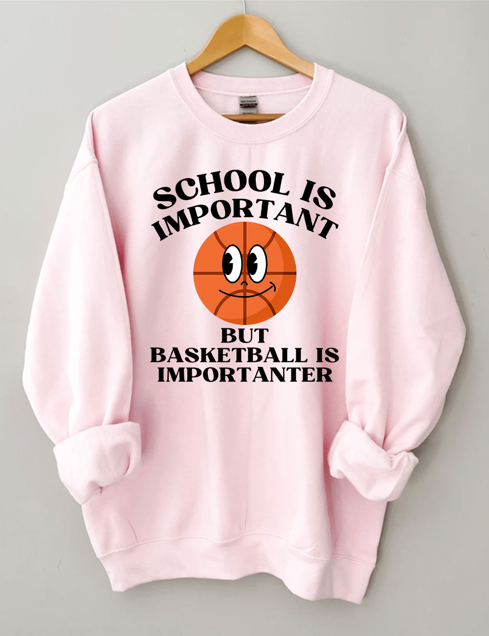 School is Important But Basketball is Importanter Sweatshirt