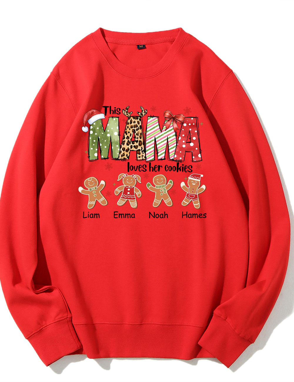 Custom This Mama Loves Her Cookies Christmas Sweatshirt