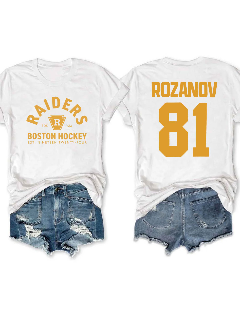 Ilya Rozanov #81-Boston Raiders Funny T-Shirt