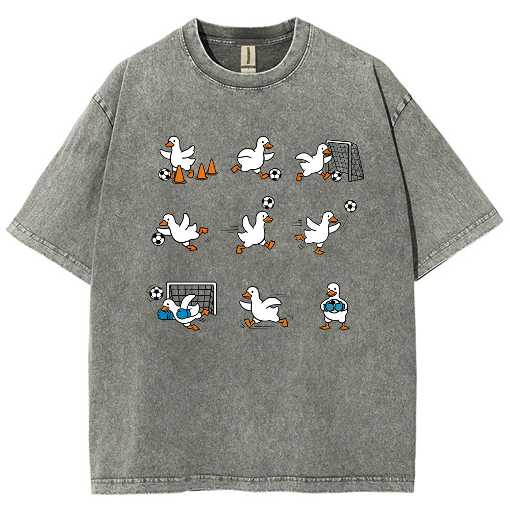 Funny Goose Soccer Washed T-shirt