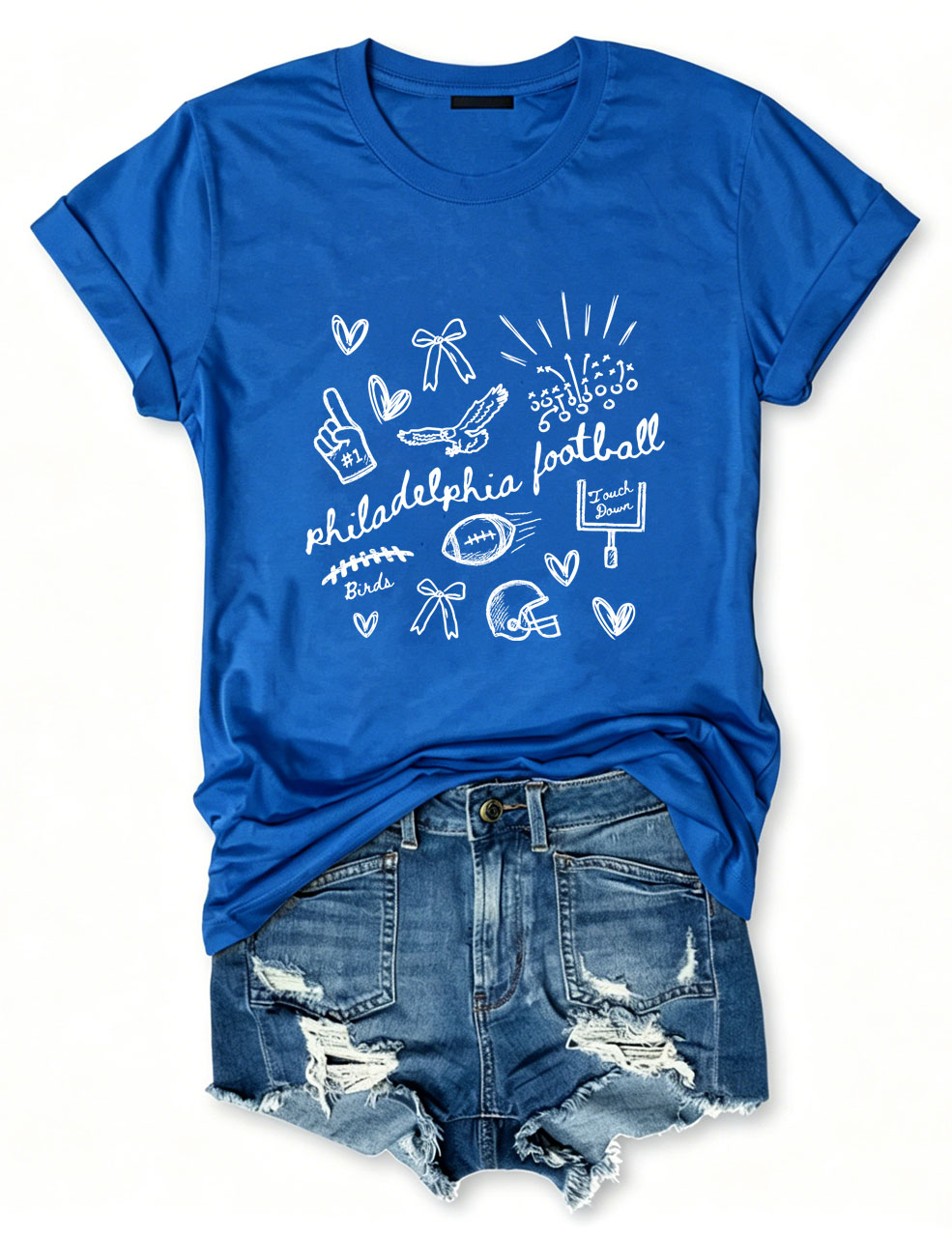 Trendy Philadelphia Football T-Shirt