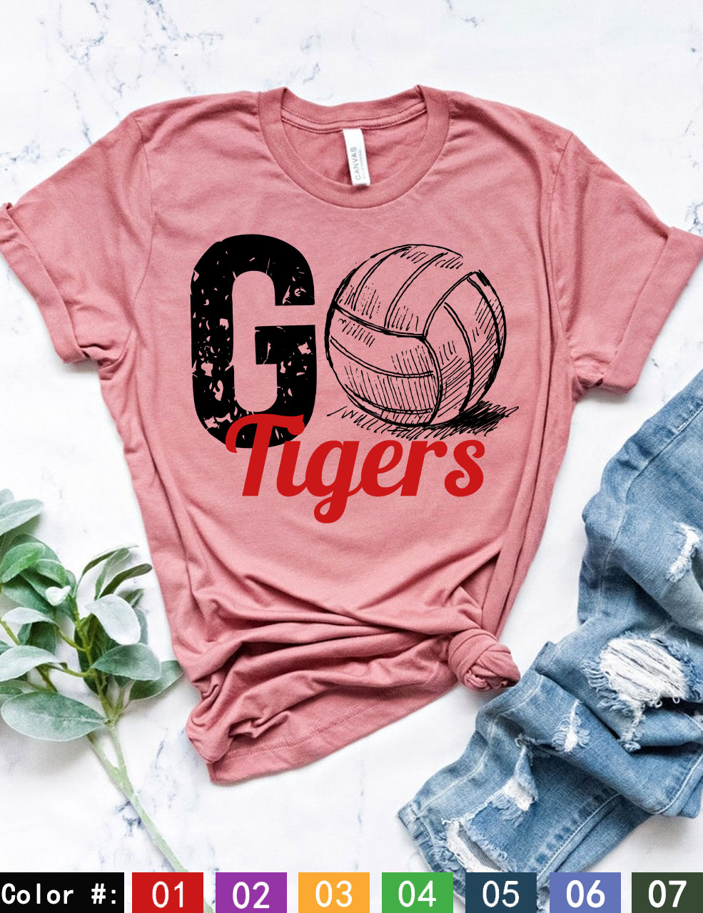 GO Volleyball Custom T-shirt
