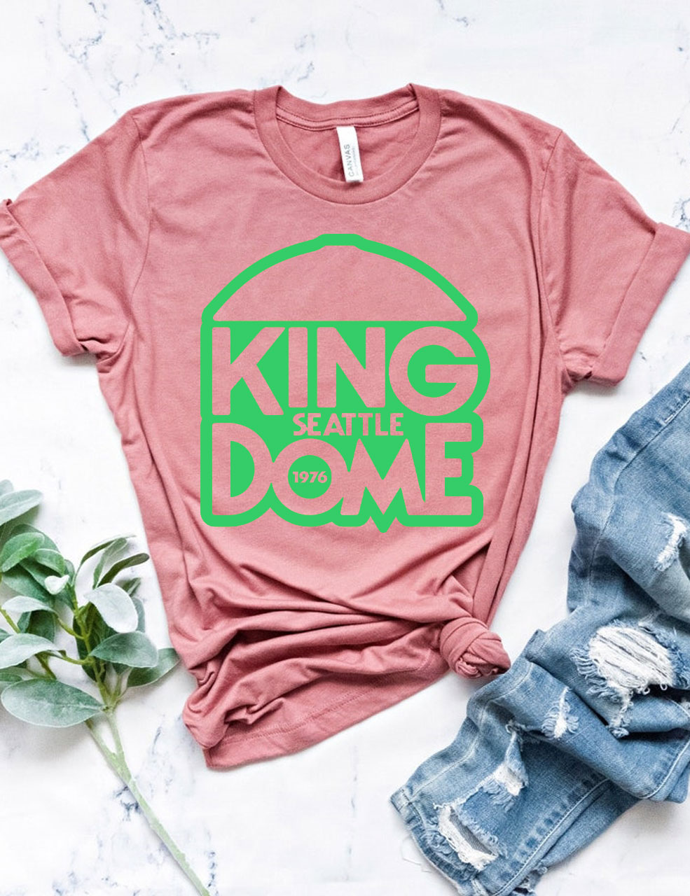 The Kingdome 1976 Baseball T-shirt