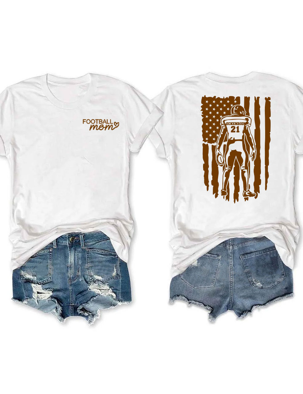 Custom Football T-shirt